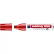 Alkoholos marker, 4-12 mm, vágott, EDDING "800", piros 1 db
