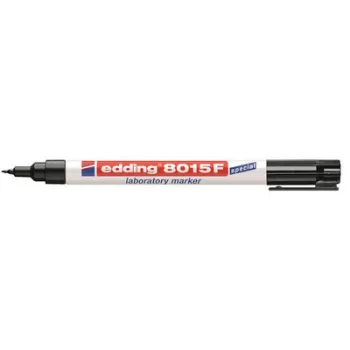   Laboratóriumi marker, 0,75 mm, kúpos, EDDING "8015", fekete 1 db