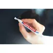 Alkoholos marker, 1-3 mm, kúpos, ipari, EDDING "8046", fehér 1 db