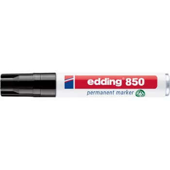   Alkoholos marker, 5-16 mm, vágott, EDDING "850", fekete 1 db