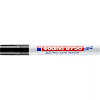 Lakkmarker, 2-4 mm, EDDING, "8750", fekete