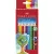 Színes ceruza készlet, háromszögletű, FABER-CASTELL "Grip 2001", 12 különböző szín 12 db