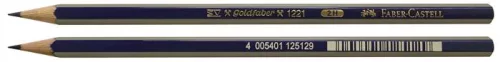 Grafitceruza, 2H, hatszögletű, FABER-CASTELL "Goldfaber" 1 db
