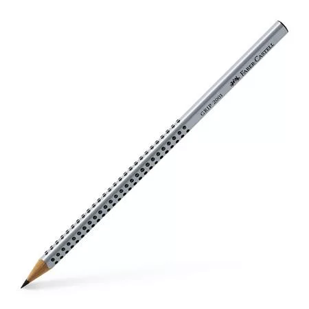 Grafitceruza, B, háromszögletű, FABER-CASTELL "Grip 2001" 1 db