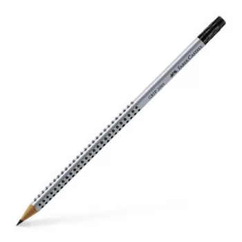   Grafitceruza radírral, B, háromszögletű, FABER-CASTELL "Grip 2001" 1 db