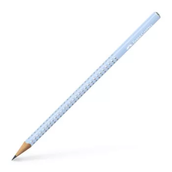   Grafitceruza, B, háromszögletű, FABER-CASTELL "Sparkle", gyöngyház égkék 1 db