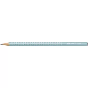   Grafitceruza, B, háromszögletű, FABER-CASTELL "Sparkle", metál óceánkék 1 db
