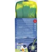 Vízfesték, 12 darabos, összeilleszthető, FABER-CASTELL "Dinoszaurusz"+1 tubus fehér tempera + dinoszaurusz matrica 13 db