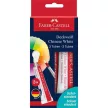 Tempera készlet, tubusos, 3x7,5 ml, FABER-CASTELL, fehér 3 db