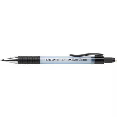 Nyomósirón, 0,5 mm, FABER-CASTELL "Grip Matic 1375", égkék 1 db