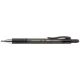 Nyomósirón, 0,5 mm, FABER-CASTELL "Grip Matic 1375", fekete 1 db