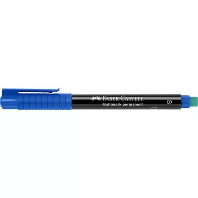 Alkoholos marker, OHP, 0,4 mm, FABER-CASTELL "Multimark 1523", kék 1 db