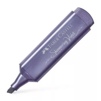   Szövegkiemelő, 1-5 mm, FABER-CASTELL "1546", metál lila 1 db
