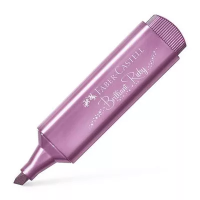 Szövegkiemelő, 1-5 mm, FABER-CASTELL "1546", metál rubin 1 db