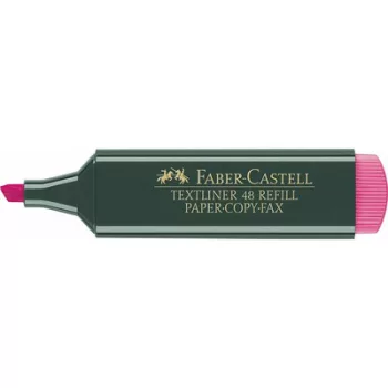   Szövegkiemelő, 1-5 mm, FABER-CASTELL, "Textliner 48", rózsaszín 1 db