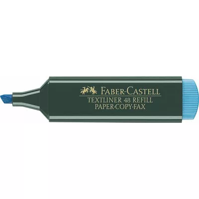 Szövegkiemelő, 1-5 mm, FABER-CASTELL, "Textliner 48", kék 1 db