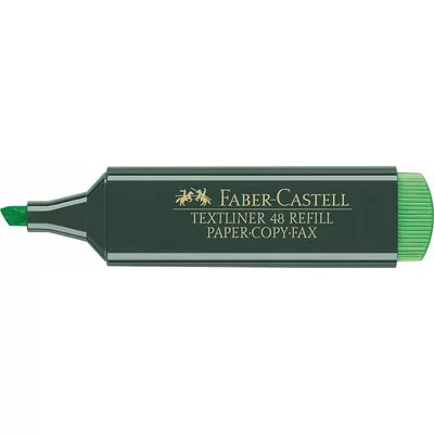 Szövegkiemelő, 1-5 mm, FABER-CASTELL, "Textliner 48", zöld 1 db
