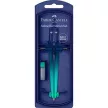 Körző készlet, precíziós, FABER-CASTELL "Stream Flow", vegyes színek (szín nem választható) 1 db