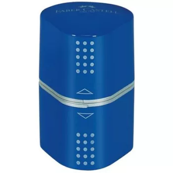   Hegyező, háromlyukú, FABER-CASTELL "Grip 2001 Trio", vegyes színek (szín nem választható) 1 db