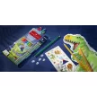 Színes ceruza készlet, háromszögletű, FABER-CASTELL "Grip Dinoszaurusz" 10+3 különböző szín 13 db