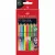 Színes ceruza készlet, háromszögletű, FABER-CASTELL "Colour Grip", 12 különböző szín 12 db
