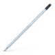Grafitceruza radírral, B, háromszögletű, FABER-CASTELL "Grip 2001", égkék 1 db
