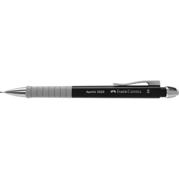   Nyomósirón, 0,5 mm, fekete tolltest, FABER-CASTELL "Apollo 2325" 1 db