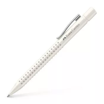   Golyóstoll, 1 mm, XB, nyomógombos, fehér tolltest, FABER-CASTELLG "Grip 2010 Harmony", kék 1 db