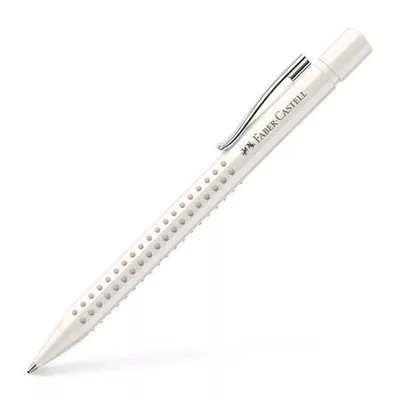 Golyóstoll, 1 mm, XB, nyomógombos, fehér tolltest, FABER-CASTELLG "Grip 2010 Harmony", kék 1 db