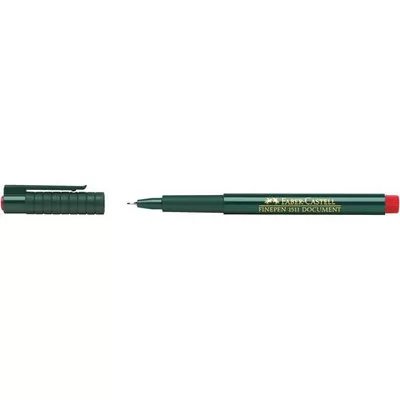 Tűfilc, 0,4 mm, FABER-CASTELL "Finepen 1511", piros 1 db