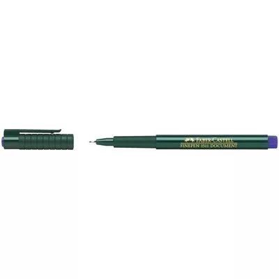 Tűfilc, 0,4 mm, FABER-CASTELL "Finepen 1511", kék 1 db