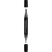 Dekormarker, 1,0/3,0 mm, kétvégű, akril, FABER-CASTELL "Shake&Paint", fekete 1 db