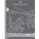 Spirálfüzet, A4, vonalas, 80 lap, perforált, lyukasztott,  FABER-CASTELL 1 db