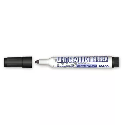 Táblamarker, 2-3 mm, kúpos, GRANIT "M460", fekete