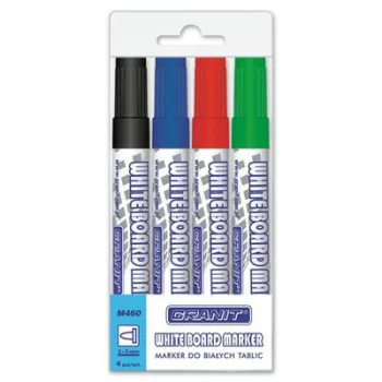   Táblamarker készlet, 2-3 mm, kúpos, GRANIT "M460", 4 különböző szín 4 db