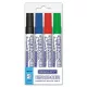 Táblamarker készlet, 2-3 mm, kúpos, GRANIT "M460", 4 különböző szín 4 db