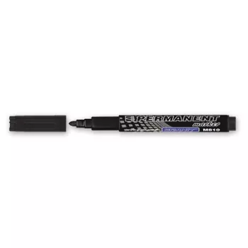   Alkoholos marker, 1,5-2,5 mm, kúpos, GRANIT "Piccolo M810", fekete 20 db