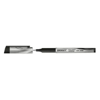   Alkoholos marker, OHP, 0,4 mm, GRANIT "M854", fekete 20 db