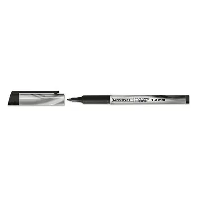 Alkoholos marker, OHP, 1 mm, GRANIT "M859", fekete 20 db