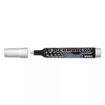   Alkoholos marker, 3-4 mm, kúpos, GRANIT "M860", fehér 1 db