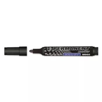   Alkoholos marker, 3-4 mm, kúpos, GRANIT "M860", fekete 1 db