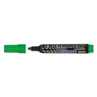 Alkoholos marker, 3-4 mm, kúpos, GRANIT "M860", zöld 1 db