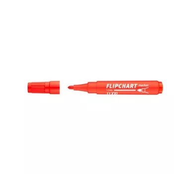   Flipchart marker, 1-3 mm, kúpos, ICO "Artip 11 XXL", piros