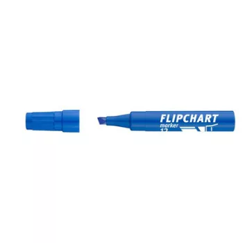   Flipchart marker, 1-4 mm, vágott, ICO "Artip 12", kék