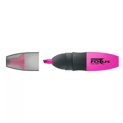 Szövegkiemelő, ICO "Focus", rózsaszín 1 db