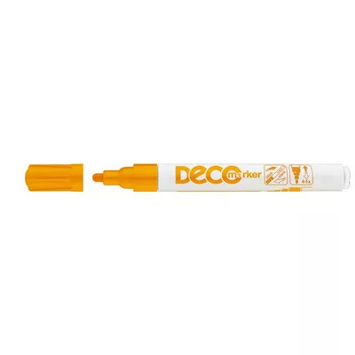 Lakkmarker, 2-4 mm, ICO "Decomarker" narancssárga