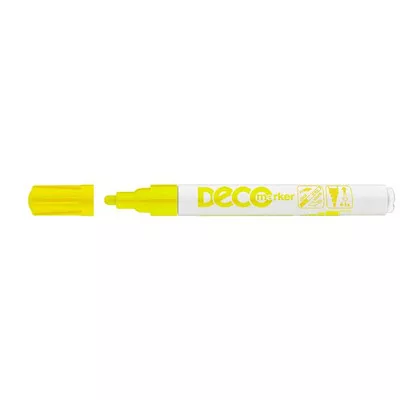 Lakkmarker, 2-4 mm, ICO "Decomarker" sárga