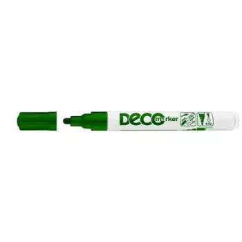 Lakkmarker, 2-4 mm, ICO "Decomarker" zöld