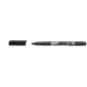 Alkoholos marker, OHP, 2-3 mm, B, ICO, fekete 1 db