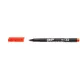 Alkoholos marker, OHP, 2-3 mm, B, ICO, piros 1 db